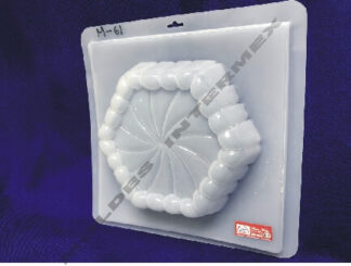 M-061 Molde Exagonal 12 gajos Mediano (2 Lts)